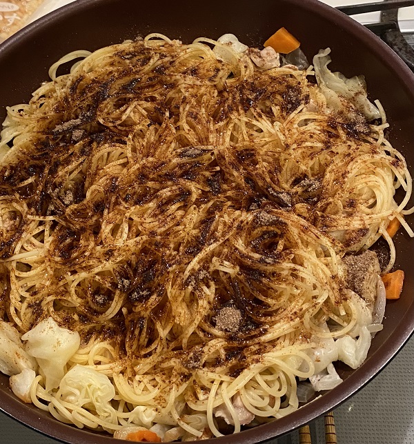 飯盒-焼きパスタ-5