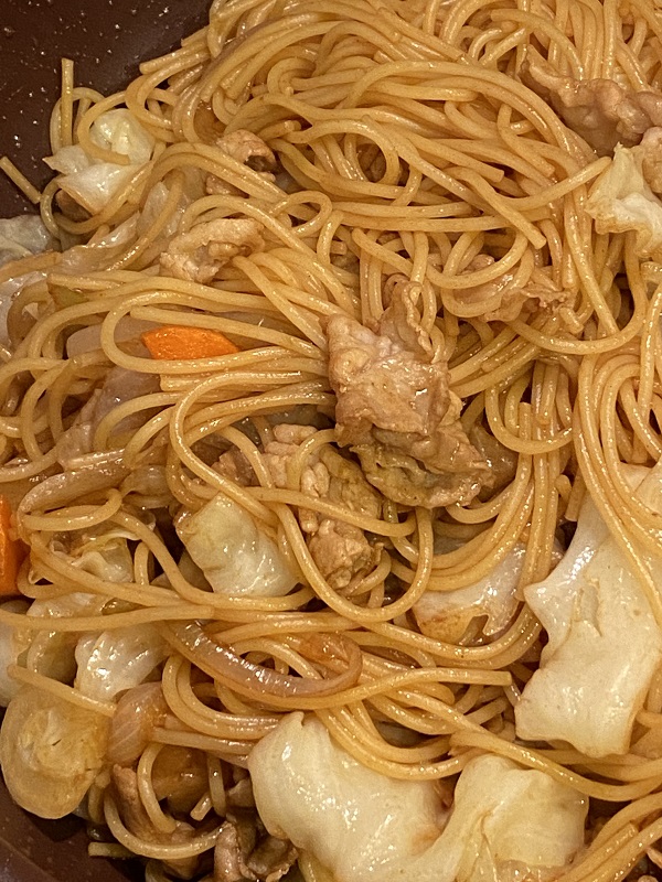 飯盒-焼きパスタ-6